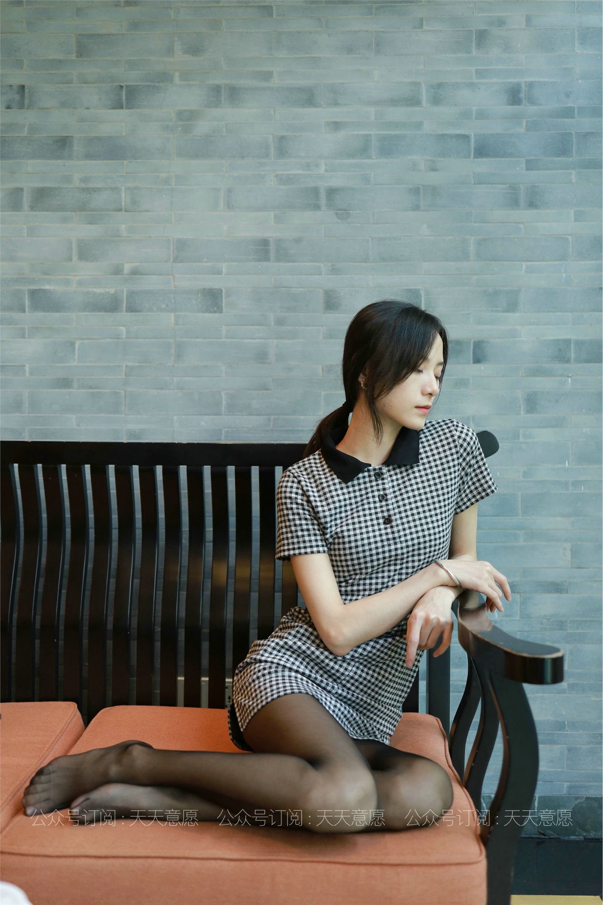 IESS异思趣向  2021.08.07 丝享家882：小六《下午茶的格子短裙》